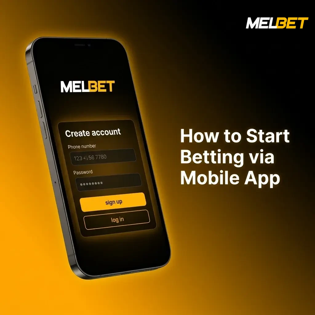 Step-by-step guide to placing your first bet on the Melbet mobile app with deposit and bet slip instructions