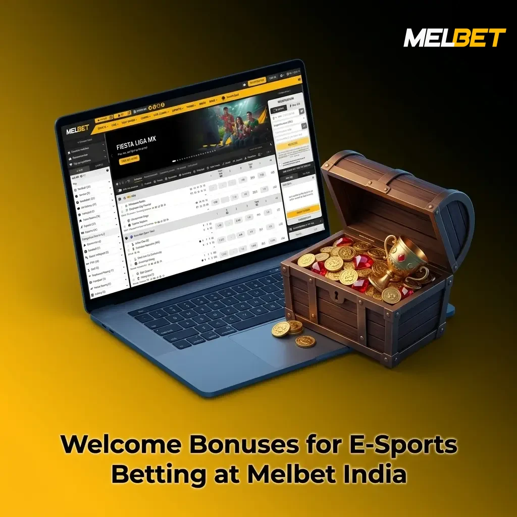 Melbet India welcome bonus up to ₹20,000 on first deposit for esports betting across all supported games
